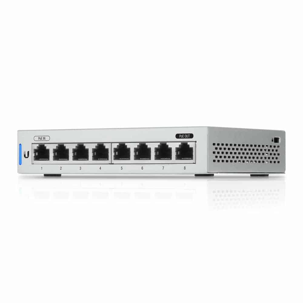 (image for) Ubiquiti UniFi US-8 8 Port Managed Gigabit PoE Switch